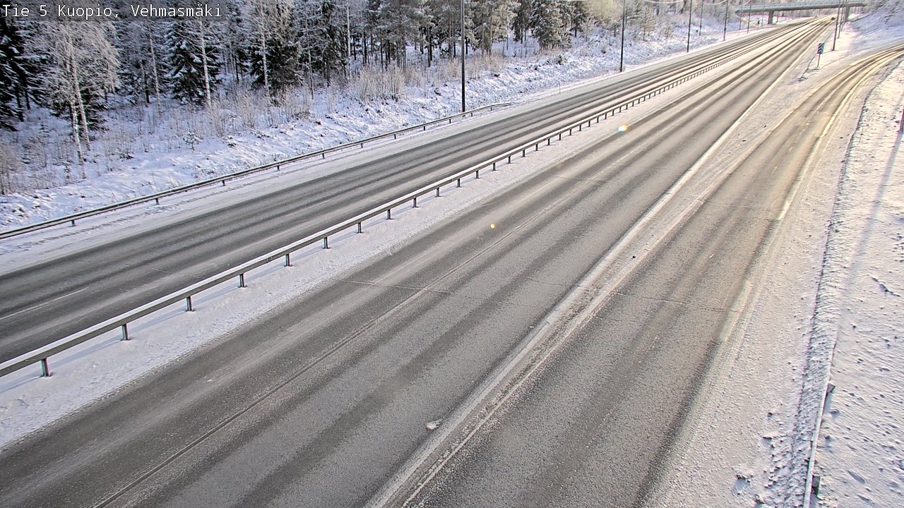 Kelikamerat Kuva Tie 5 Kuopio, Vehmasmäki, Kuopio, Pohjois-Savo