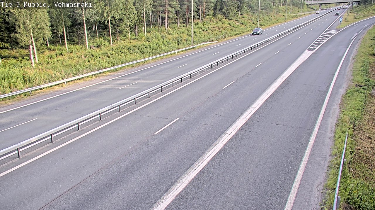 Kelikamerat Kuva Tie 5 Kuopio, Vehmasmäki, Kuopio, Pohjois-Savo