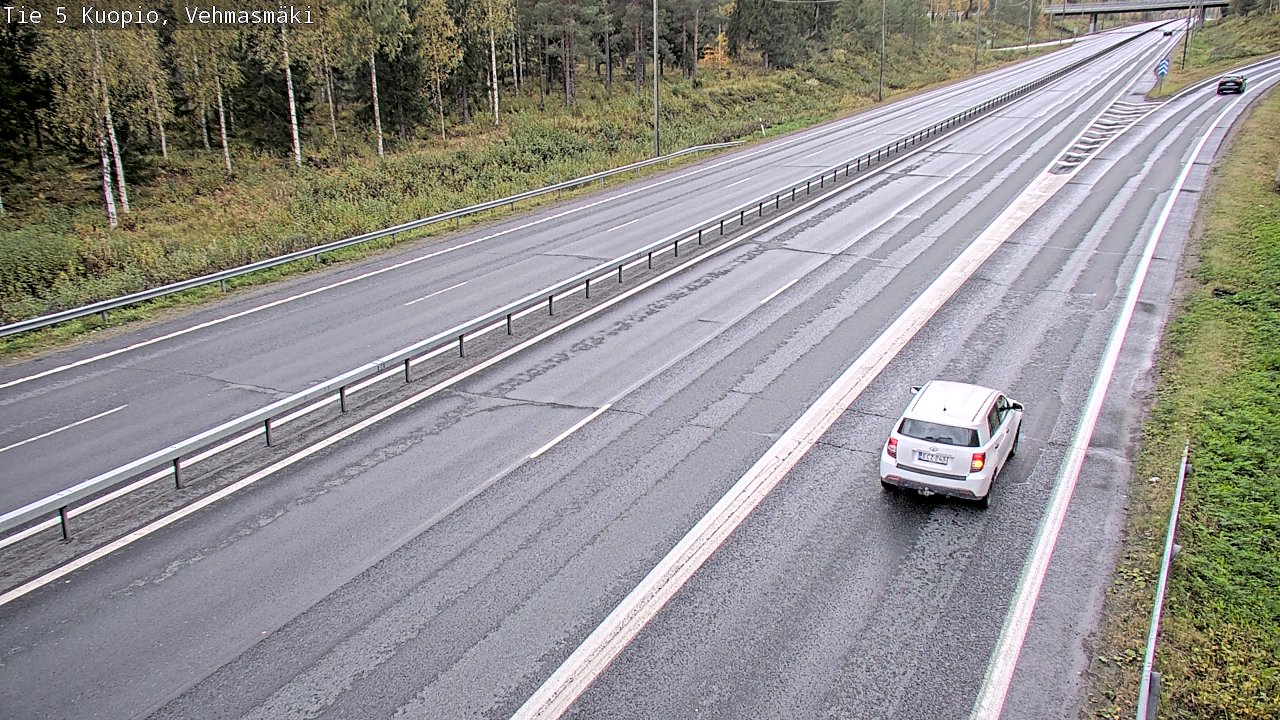 Kelikamerat Kuva Tie 5 Kuopio, Vehmasmäki, Kuopio, Pohjois-Savo