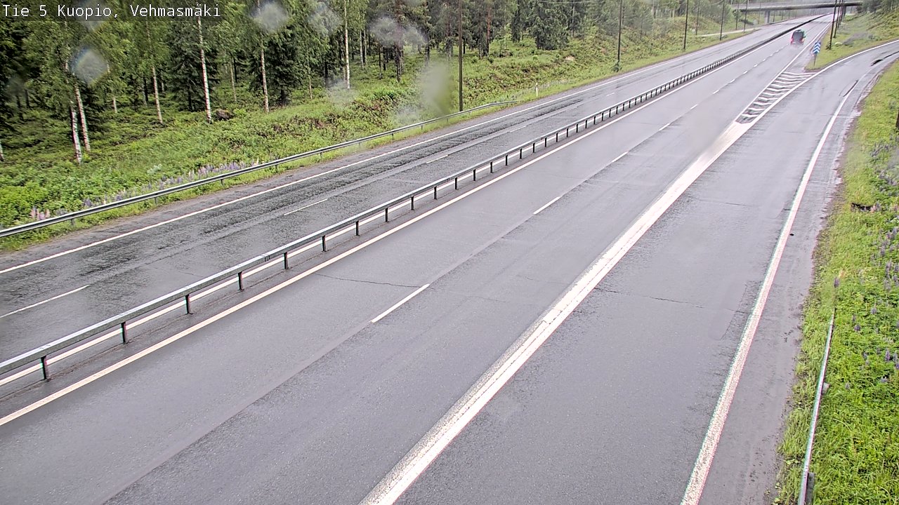 Kelikamerat Kuva Tie 5 Kuopio, Vehmasmäki, Kuopio, Pohjois-Savo