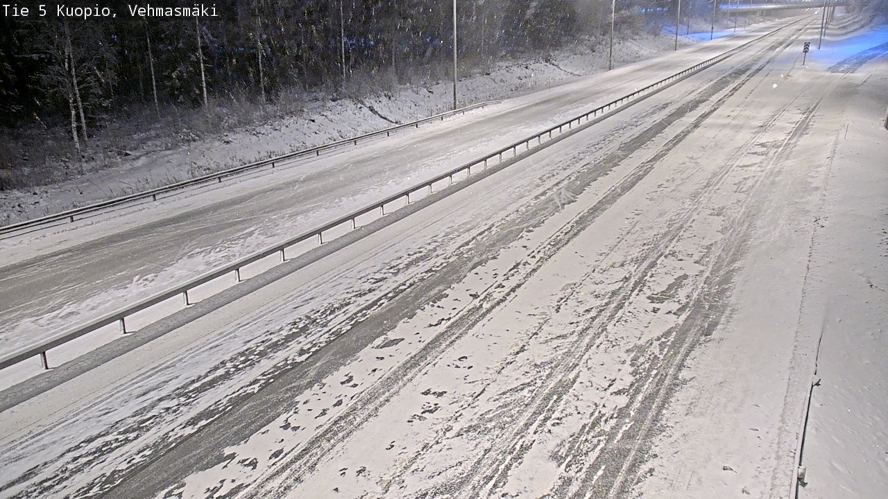 Kelikamerat Kuva Tie 5 Kuopio, Vehmasmäki, Kuopio, Pohjois-Savo