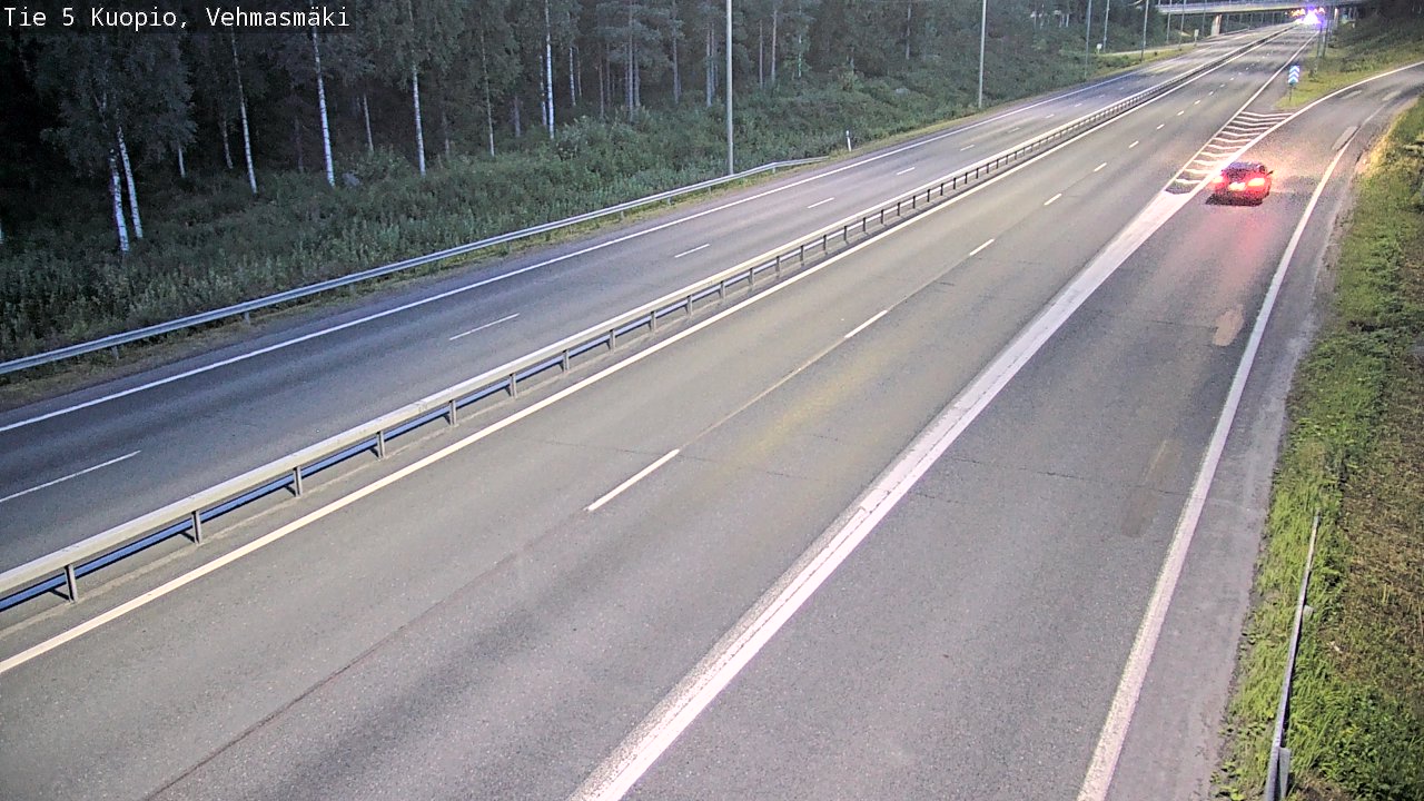 Kelikamerat Kuva Tie 5 Kuopio, Vehmasmäki, Kuopio, Pohjois-Savo