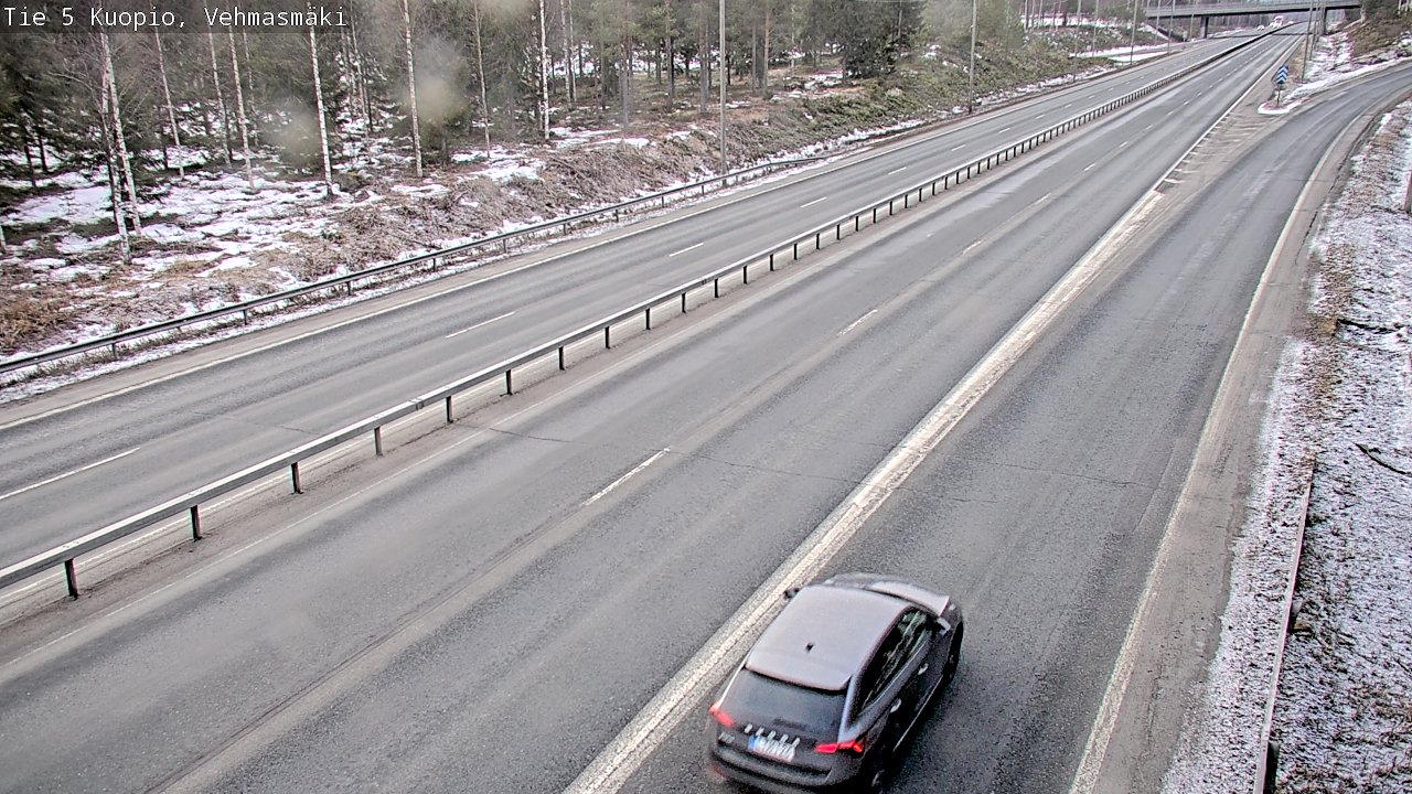 Kelikamerat Kuva Tie 5 Kuopio, Vehmasmäki, Kuopio, Pohjois-Savo