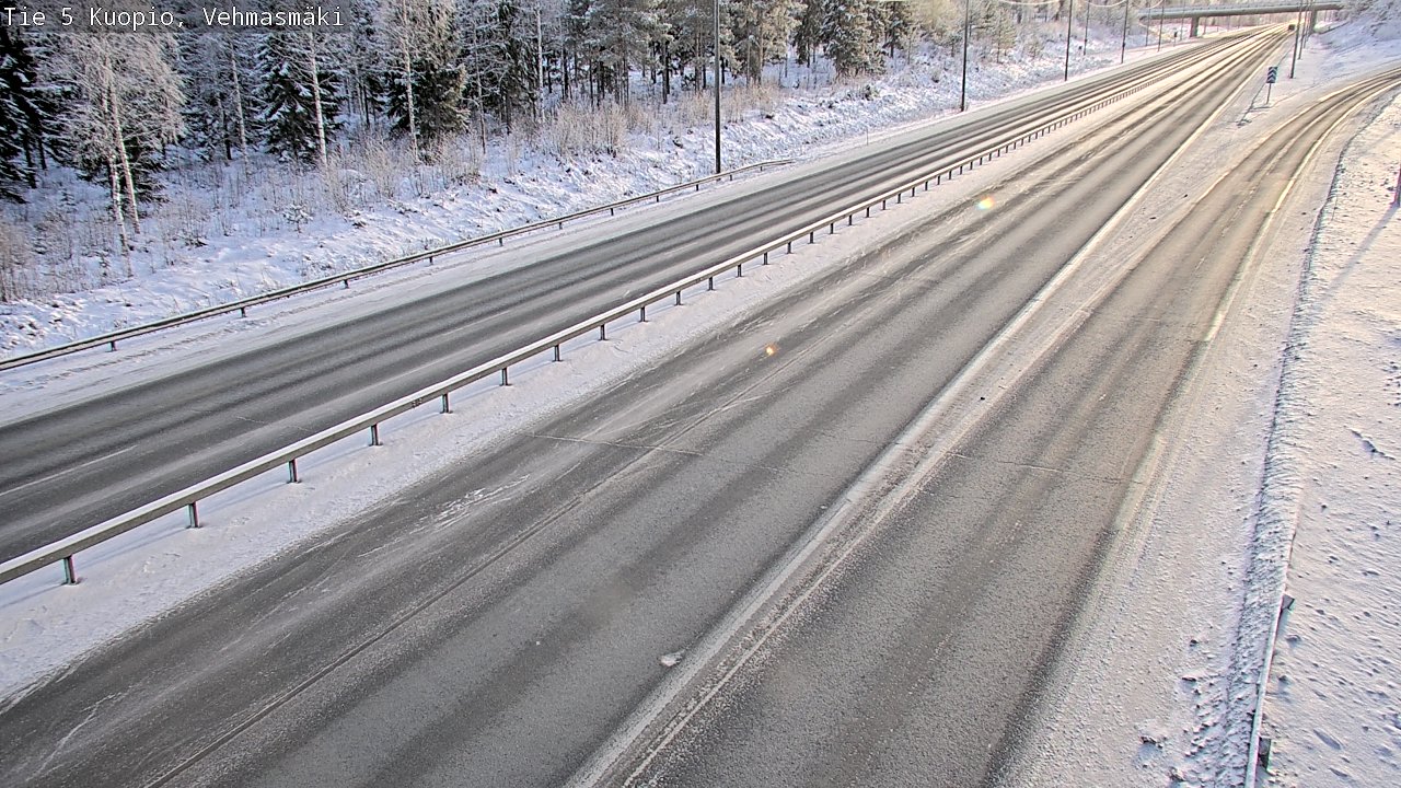 Kelikamerat Kuva Tie 5 Kuopio, Vehmasmäki, Kuopio, Pohjois-Savo