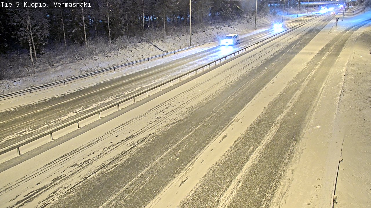 Kelikamerat Kuva Tie 5 Kuopio, Vehmasmäki, Kuopio, Pohjois-Savo