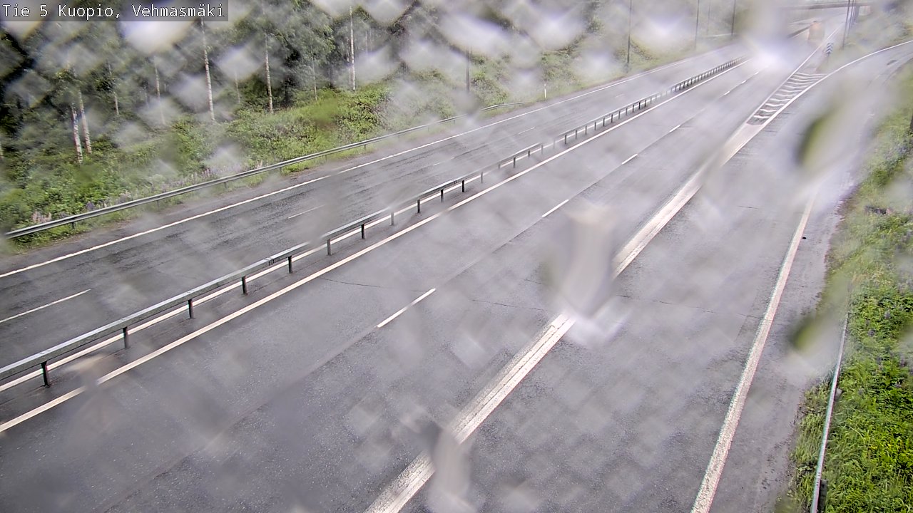 Weather Camera Image Väg 5 Kuopio, Vehmasmäki, Kuopio, Pohjois-Savo