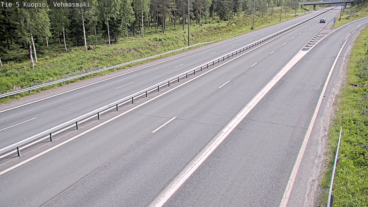 Kelikamerat Kuva Tie 5 Kuopio, Vehmasmäki, Kuopio, Pohjois-Savo