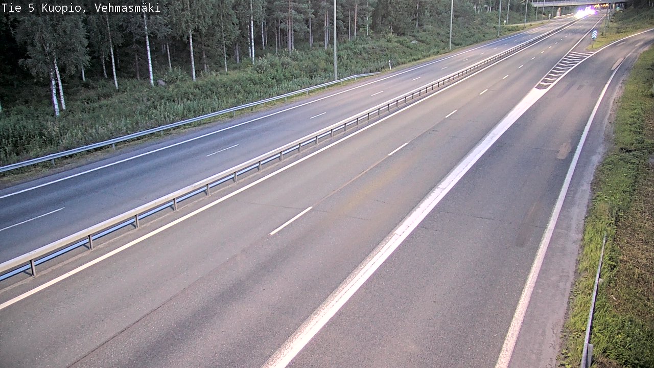 Kelikamerat Kuva Tie 5 Kuopio, Vehmasmäki, Kuopio, Pohjois-Savo