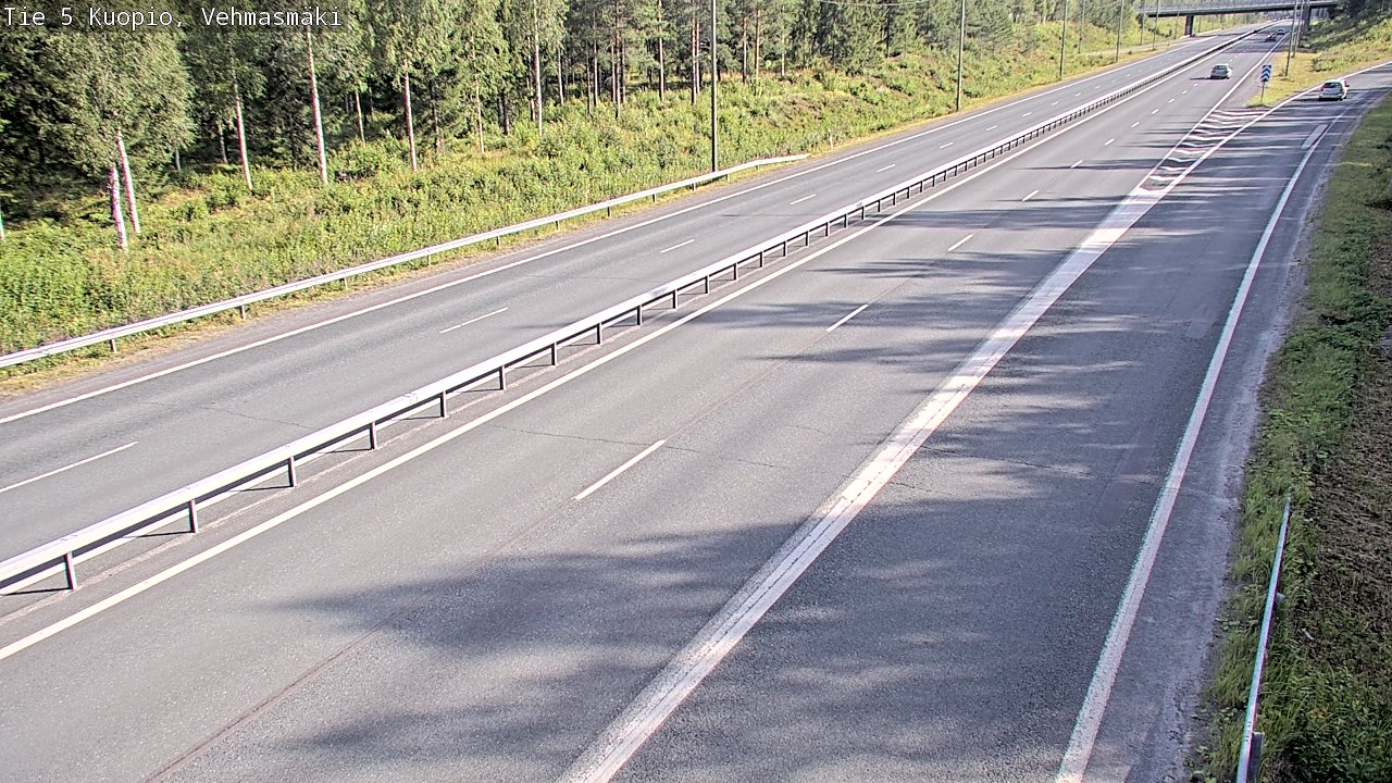 Kelikamerat Kuva Tie 5 Kuopio, Vehmasmäki, Kuopio, Pohjois-Savo
