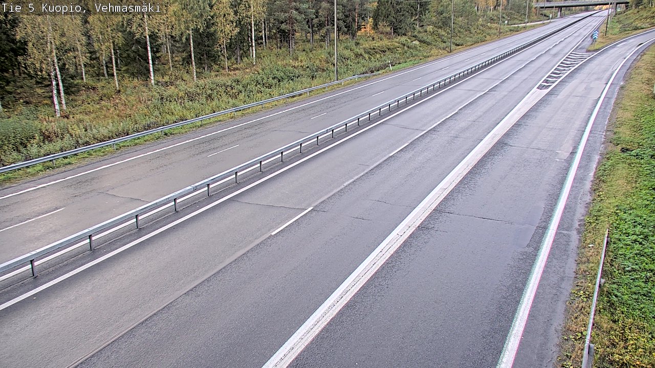 Kelikamerat Kuva Tie 5 Kuopio, Vehmasmäki, Kuopio, Pohjois-Savo