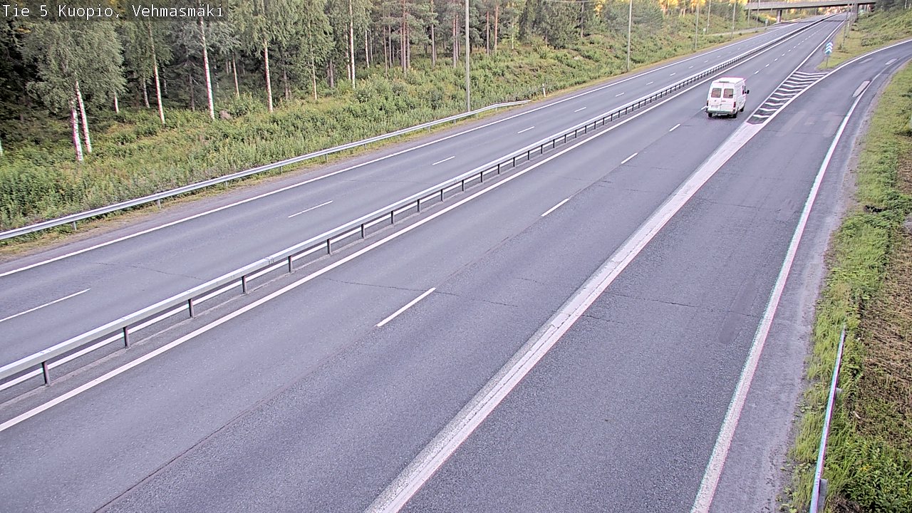 Kelikamerat Kuva Tie 5 Kuopio, Vehmasmäki, Kuopio, Pohjois-Savo