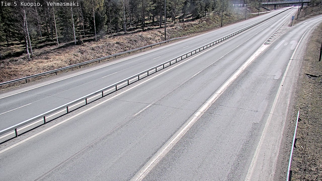 Kelikamerat Kuva Tie 5 Kuopio, Vehmasmäki, Kuopio, Pohjois-Savo