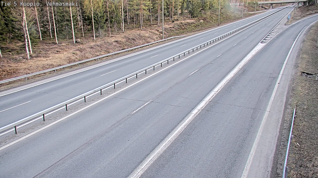 Kelikamerat Kuva Tie 5 Kuopio, Vehmasmäki, Kuopio, Pohjois-Savo