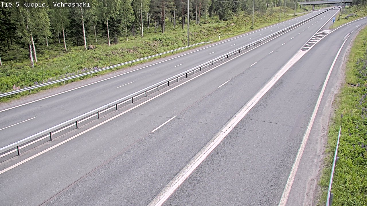Kelikamerat Kuva Tie 5 Kuopio, Vehmasmäki, Kuopio, Pohjois-Savo