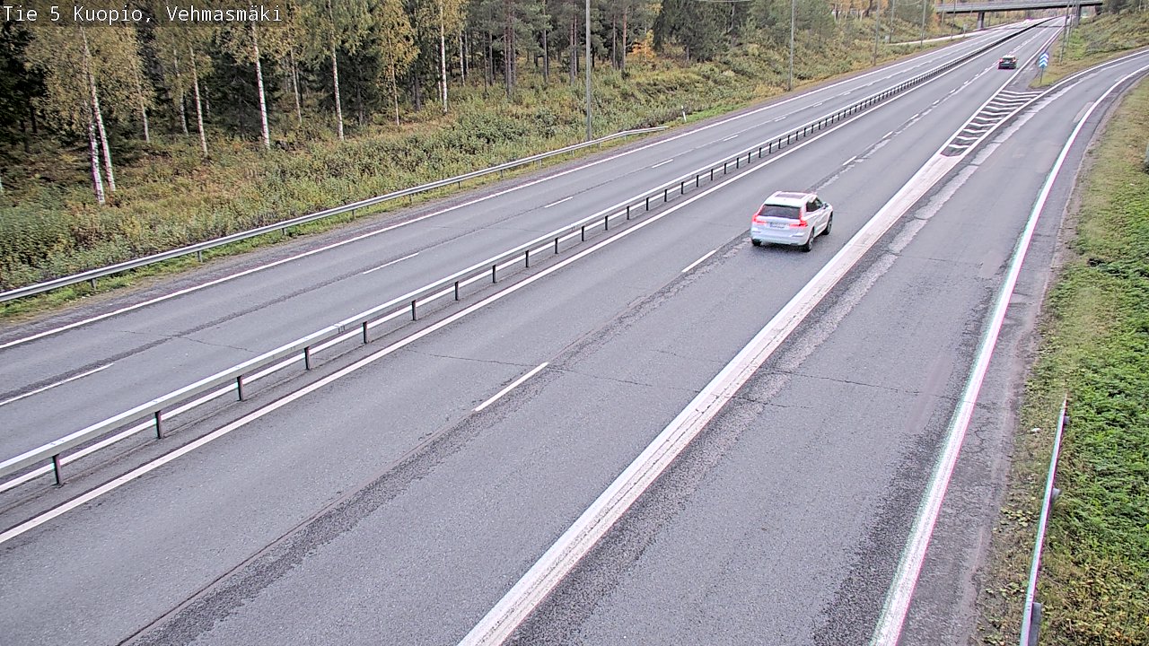 Kelikamerat Kuva Tie 5 Kuopio, Vehmasmäki, Kuopio, Pohjois-Savo