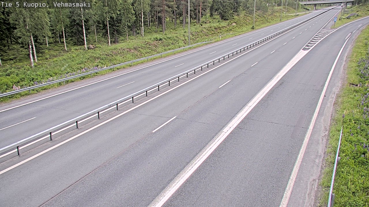 Kelikamerat Kuva Tie 5 Kuopio, Vehmasmäki, Kuopio, Pohjois-Savo