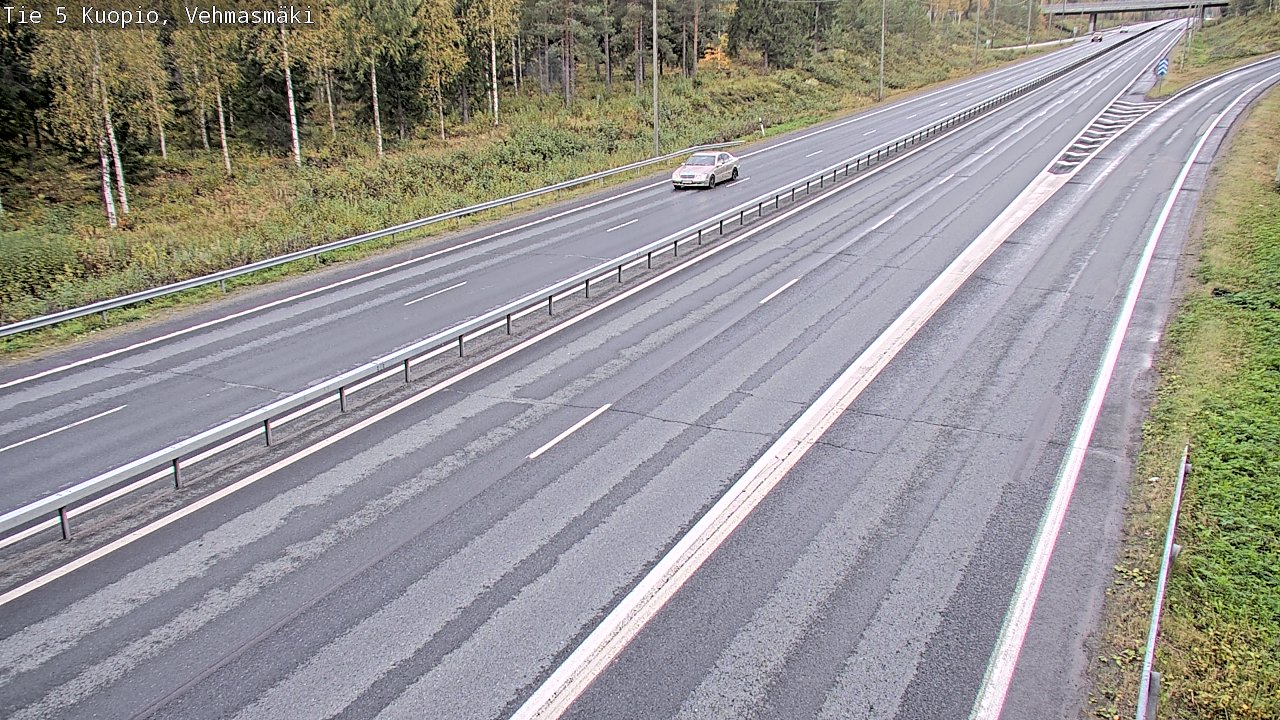 Kelikamerat Kuva Tie 5 Kuopio, Vehmasmäki, Kuopio, Pohjois-Savo