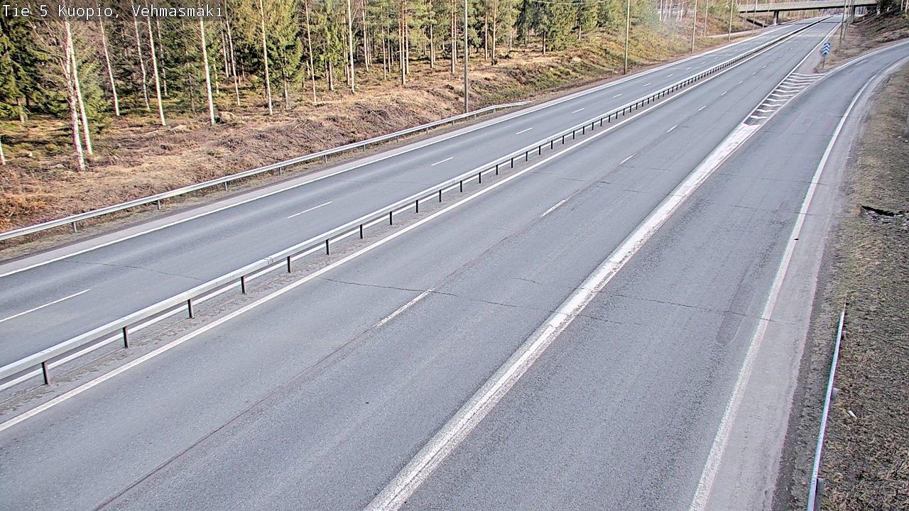 Kelikamerat Kuva Tie 5 Kuopio, Vehmasmäki, Kuopio, Pohjois-Savo