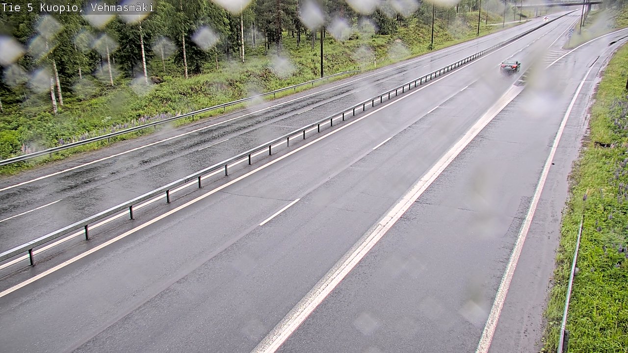 Kelikamerat Kuva Tie 5 Kuopio, Vehmasmäki, Kuopio, Pohjois-Savo