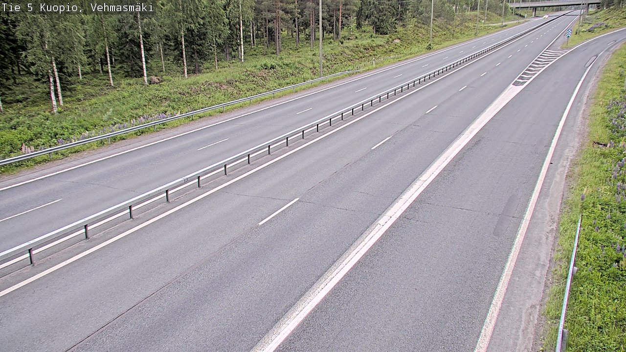 Kelikamerat Kuva Tie 5 Kuopio, Vehmasmäki, Kuopio, Pohjois-Savo