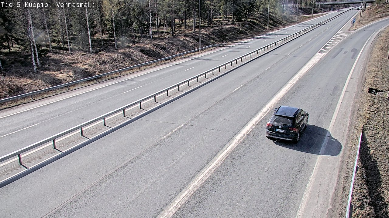 Kelikamerat Kuva Tie 5 Kuopio, Vehmasmäki, Kuopio, Pohjois-Savo