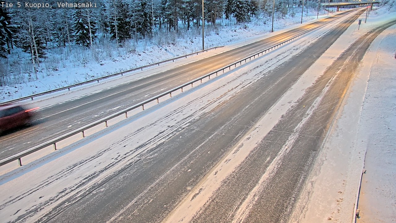 Kelikamerat Kuva Tie 5 Kuopio, Vehmasmäki, Kuopio, Pohjois-Savo