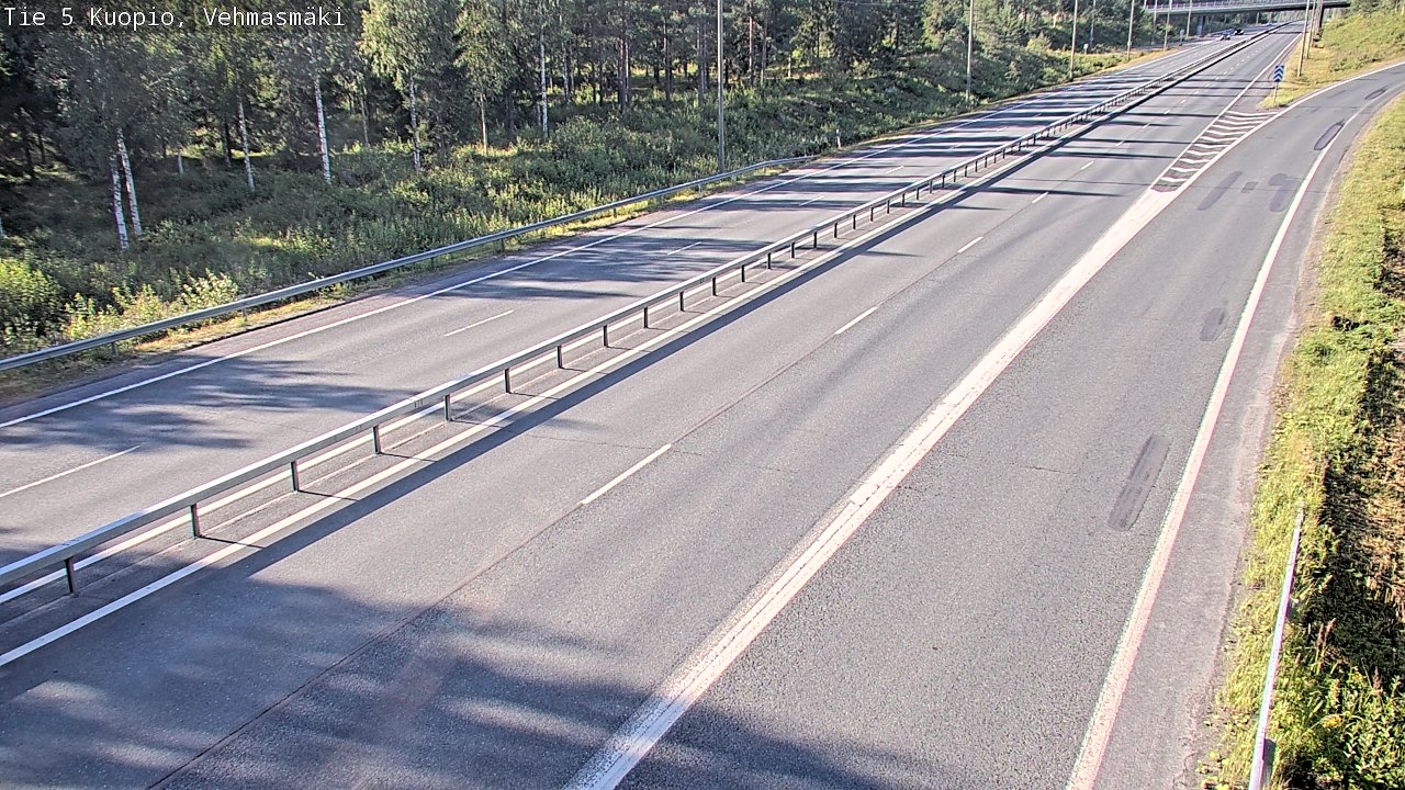 Kelikamerat Kuva Tie 5 Kuopio, Vehmasmäki, Kuopio, Pohjois-Savo