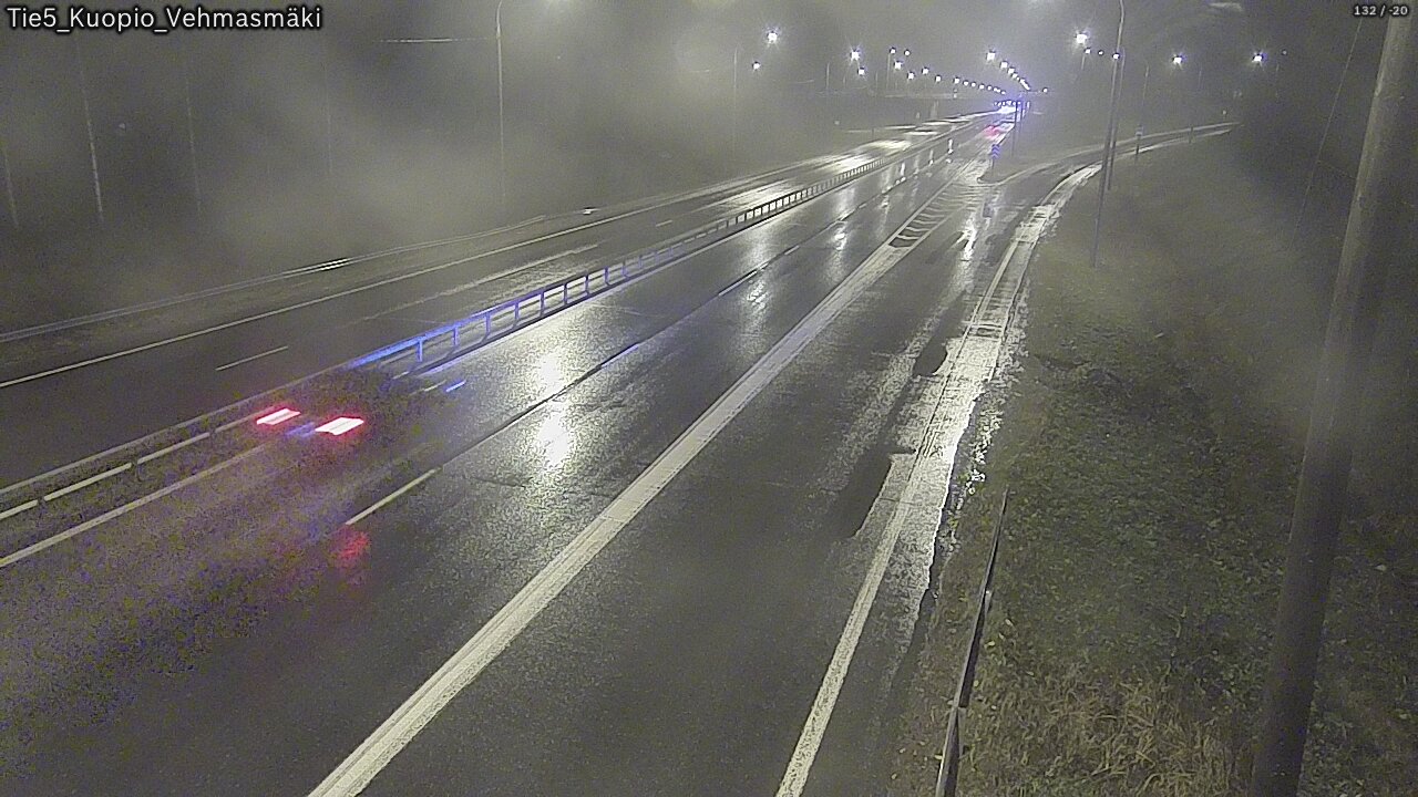 Weather Camera Image Väg 5 Kuopio, Vehmasmäki, Kuopio, Pohjois-Savo