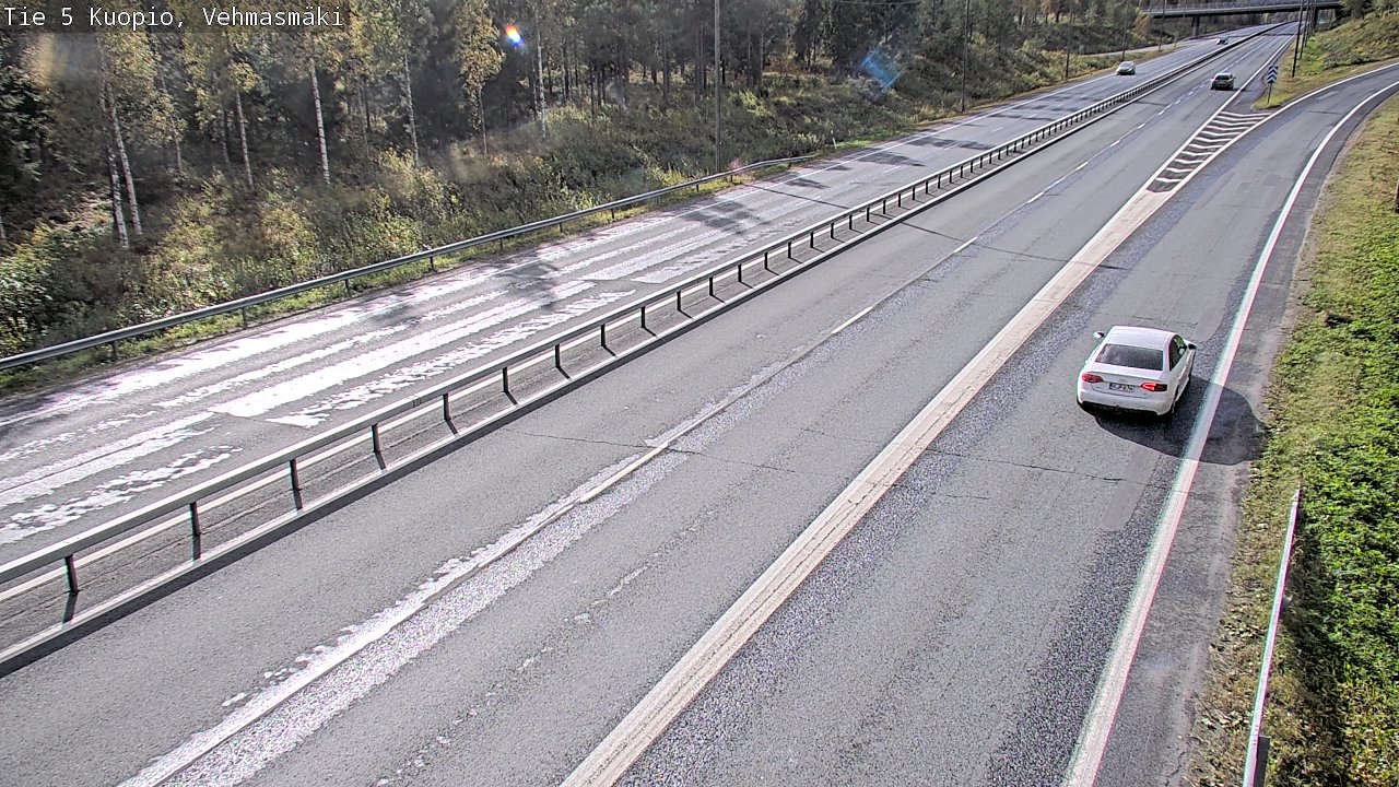 Kelikamerat Kuva Tie 5 Kuopio, Vehmasmäki, Kuopio, Pohjois-Savo