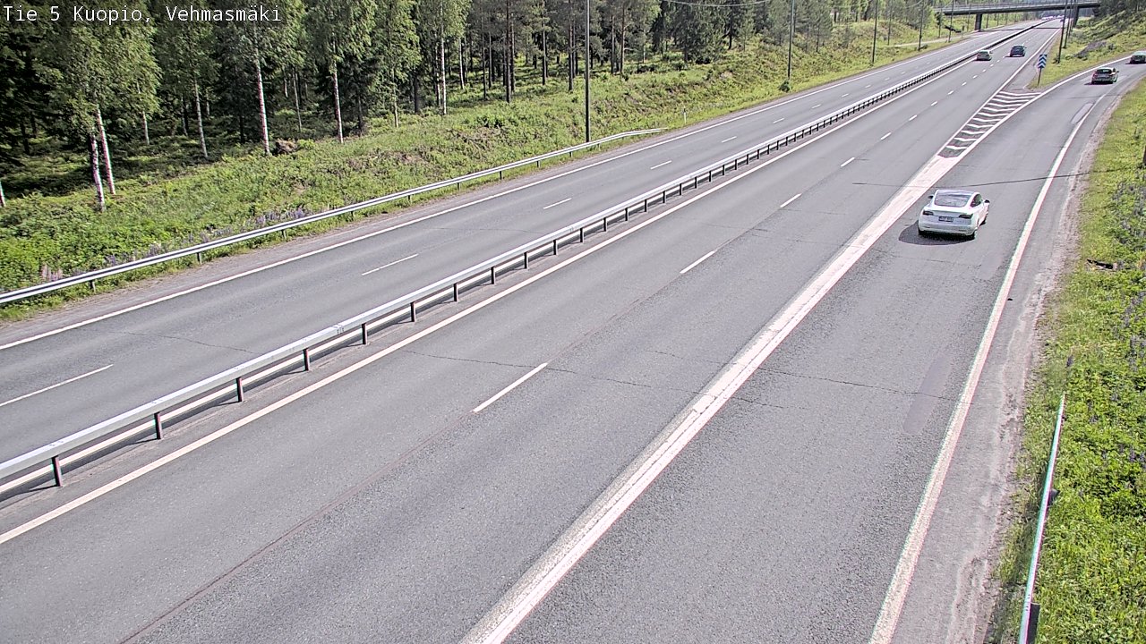 Kelikamerat Kuva Tie 5 Kuopio, Vehmasmäki, Kuopio, Pohjois-Savo