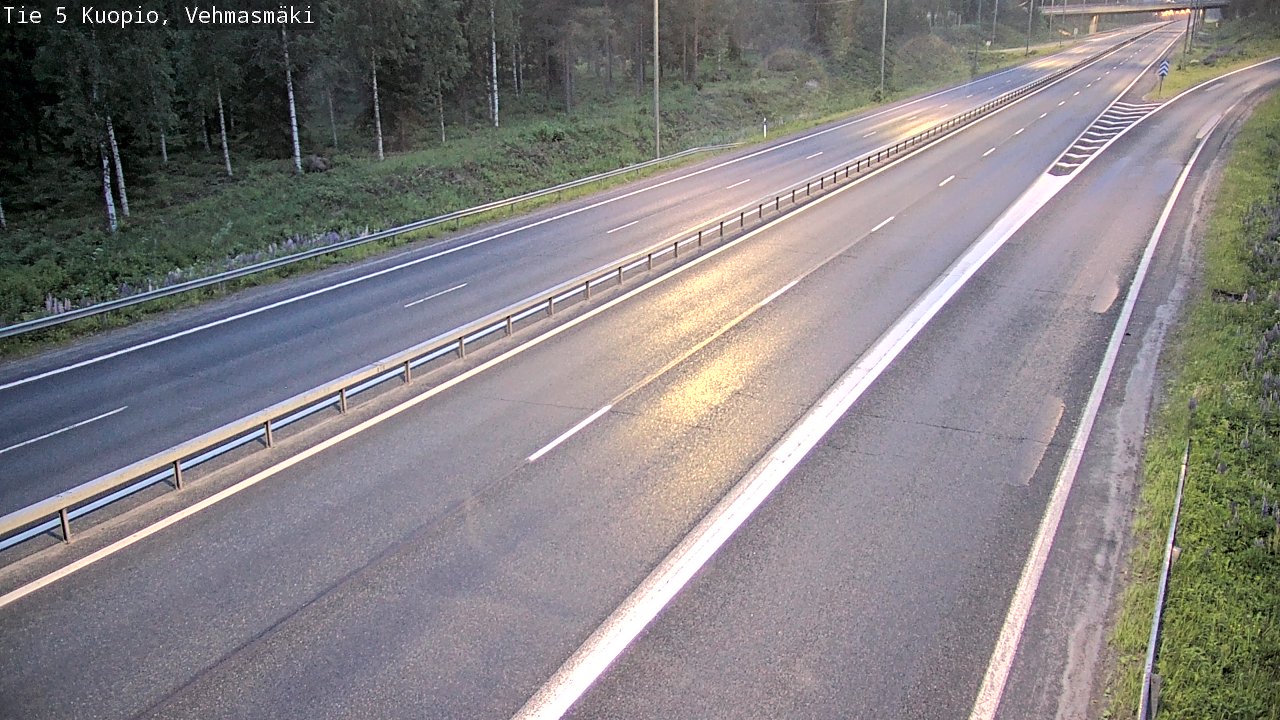 Kelikamerat Kuva Tie 5 Kuopio, Vehmasmäki, Kuopio, Pohjois-Savo