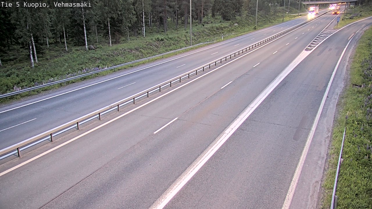 Kelikamerat Kuva Tie 5 Kuopio, Vehmasmäki, Kuopio, Pohjois-Savo