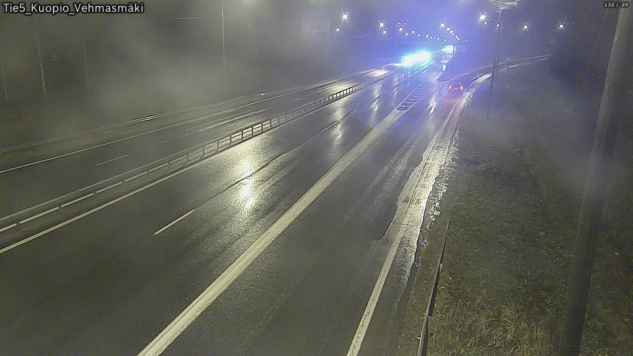 Weather Camera Image Väg 5 Kuopio, Vehmasmäki, Kuopio, Pohjois-Savo