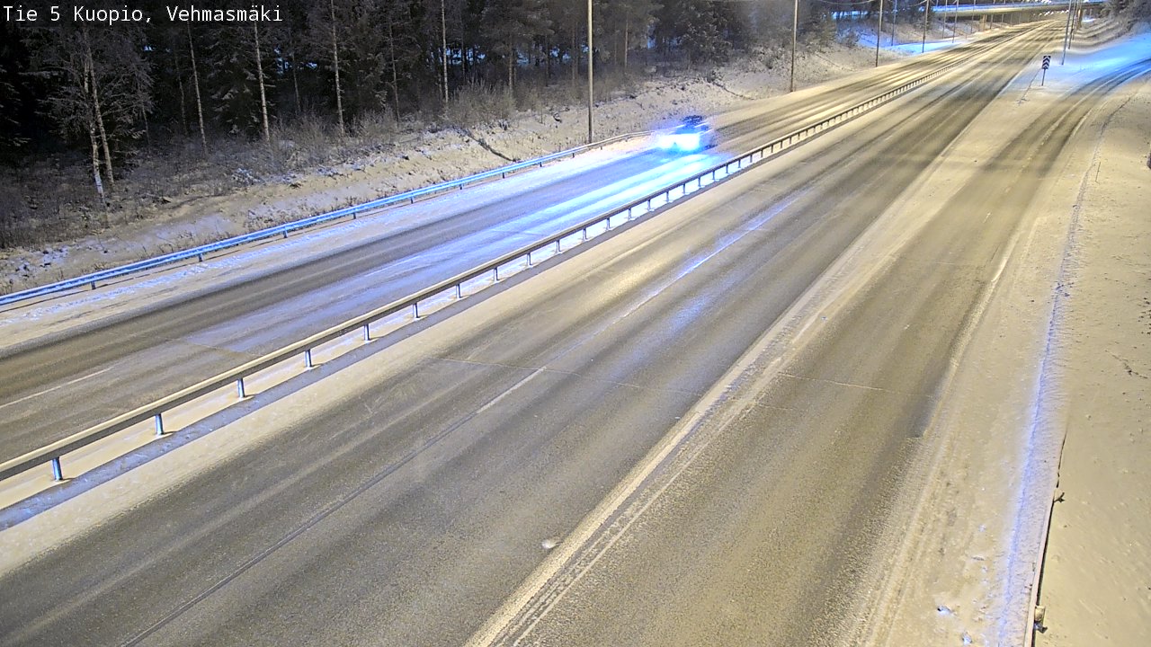 Kelikamerat Kuva Tie 5 Kuopio, Vehmasmäki, Kuopio, Pohjois-Savo