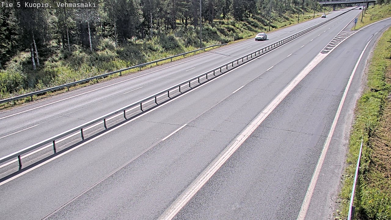 Kelikamerat Kuva Tie 5 Kuopio, Vehmasmäki, Kuopio, Pohjois-Savo