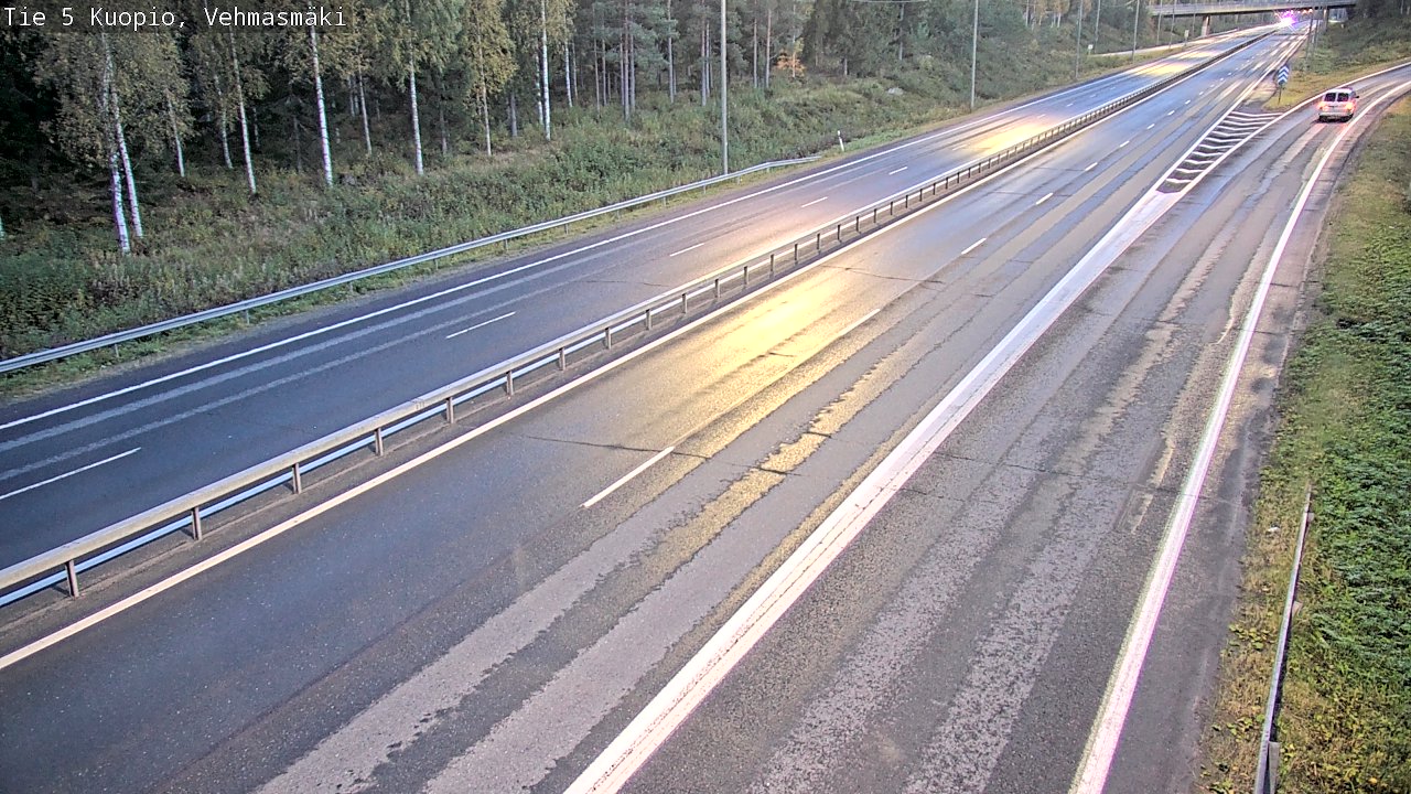 Kelikamerat Kuva Tie 5 Kuopio, Vehmasmäki, Kuopio, Pohjois-Savo