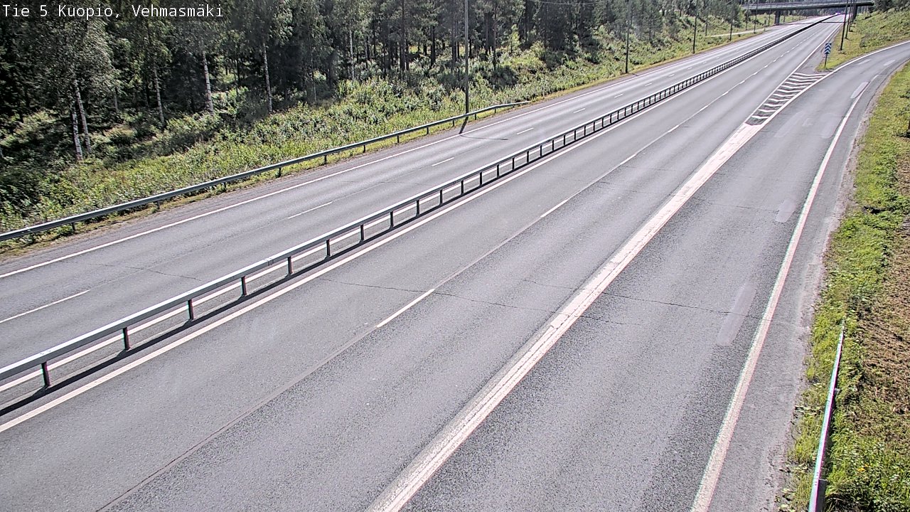 Kelikamerat Kuva Tie 5 Kuopio, Vehmasmäki, Kuopio, Pohjois-Savo