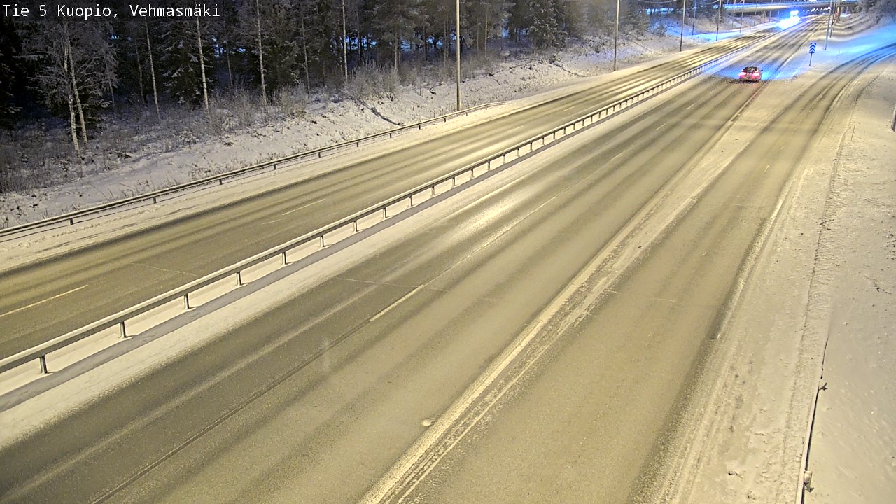 Kelikamerat Kuva Tie 5 Kuopio, Vehmasmäki, Kuopio, Pohjois-Savo