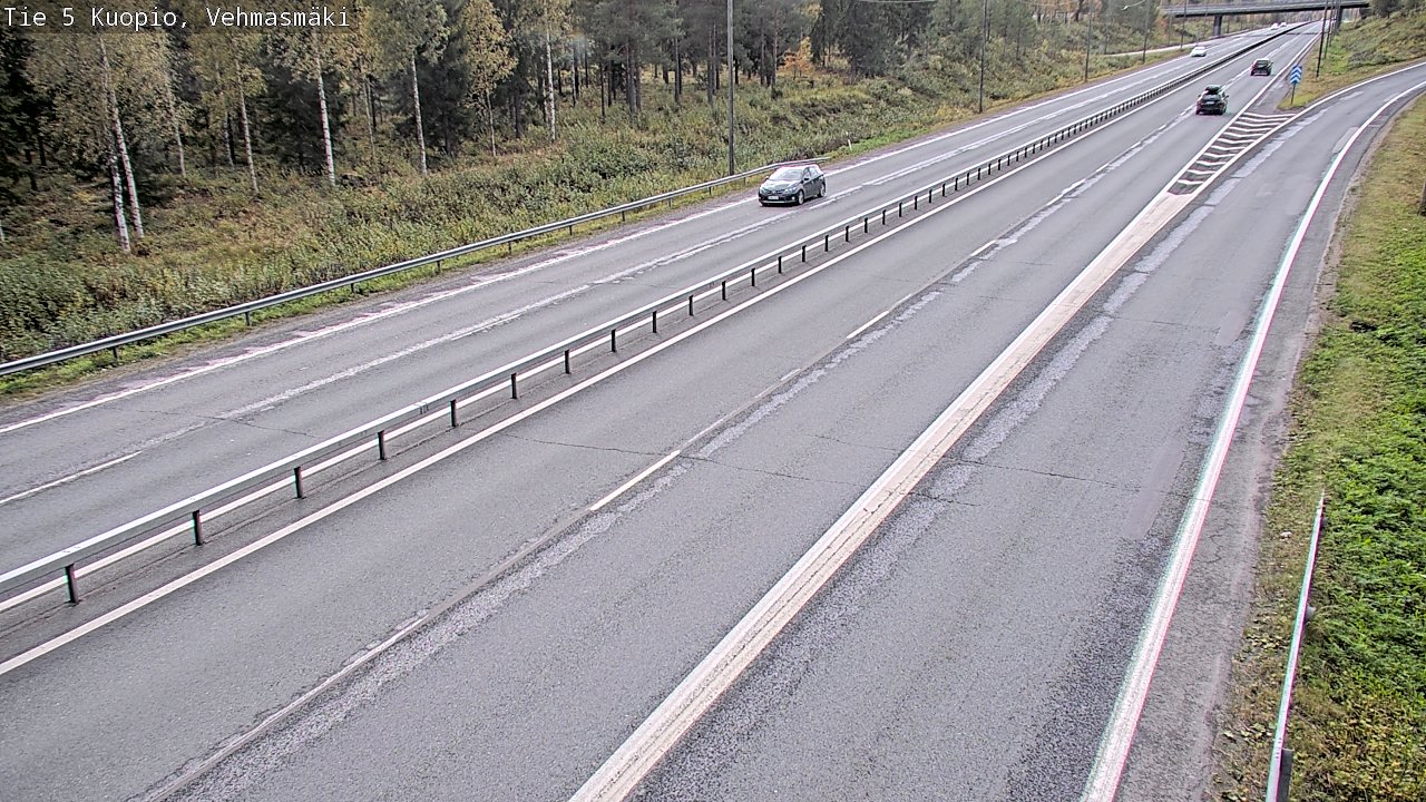 Kelikamerat Kuva Tie 5 Kuopio, Vehmasmäki, Kuopio, Pohjois-Savo