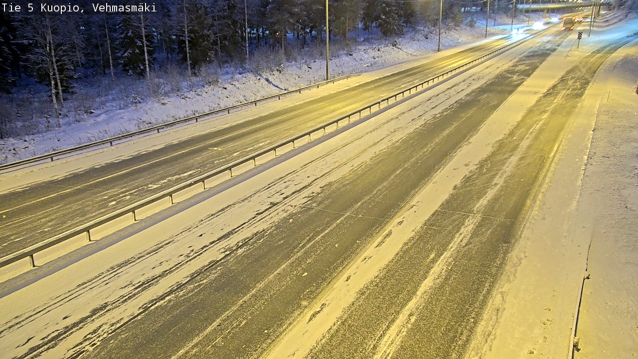 Kelikamerat Kuva Tie 5 Kuopio, Vehmasmäki, Kuopio, Pohjois-Savo