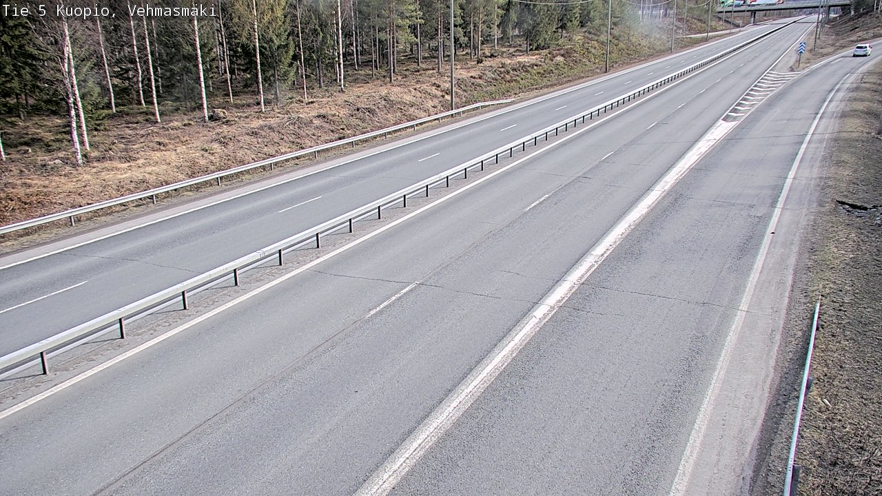 Kelikamerat Kuva Tie 5 Kuopio, Vehmasmäki, Kuopio, Pohjois-Savo