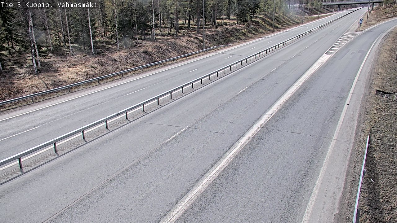 Kelikamerat Kuva Tie 5 Kuopio, Vehmasmäki, Kuopio, Pohjois-Savo