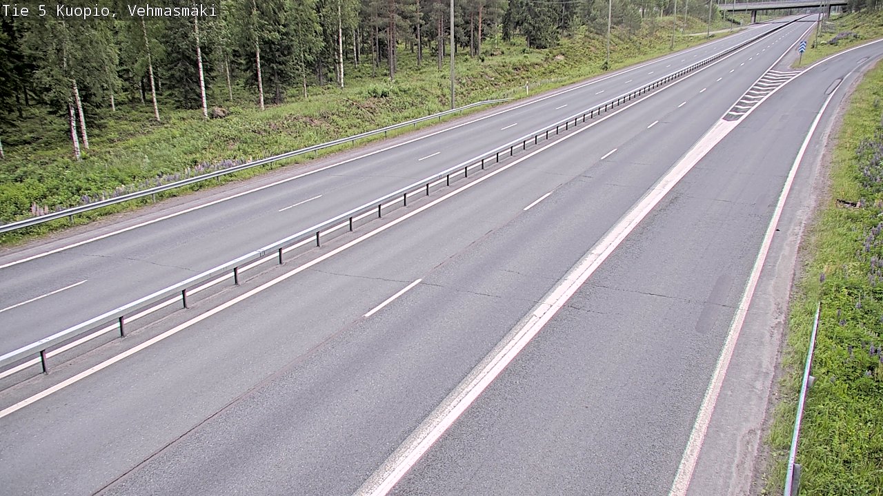 Kelikamerat Kuva Tie 5 Kuopio, Vehmasmäki, Kuopio, Pohjois-Savo