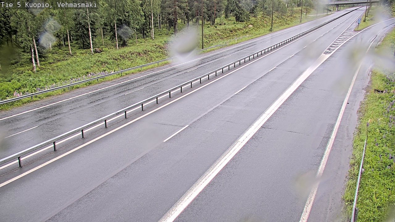 Kelikamerat Kuva Tie 5 Kuopio, Vehmasmäki, Kuopio, Pohjois-Savo
