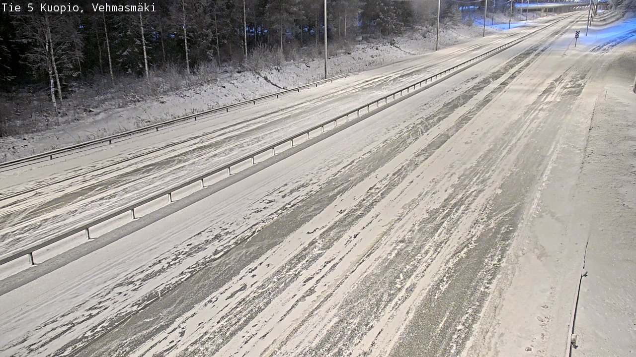 Kelikamerat Kuva Tie 5 Kuopio, Vehmasmäki, Kuopio, Pohjois-Savo