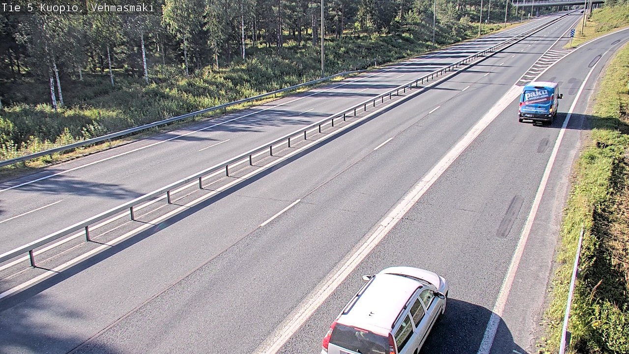 Kelikamerat Kuva Tie 5 Kuopio, Vehmasmäki, Kuopio, Pohjois-Savo