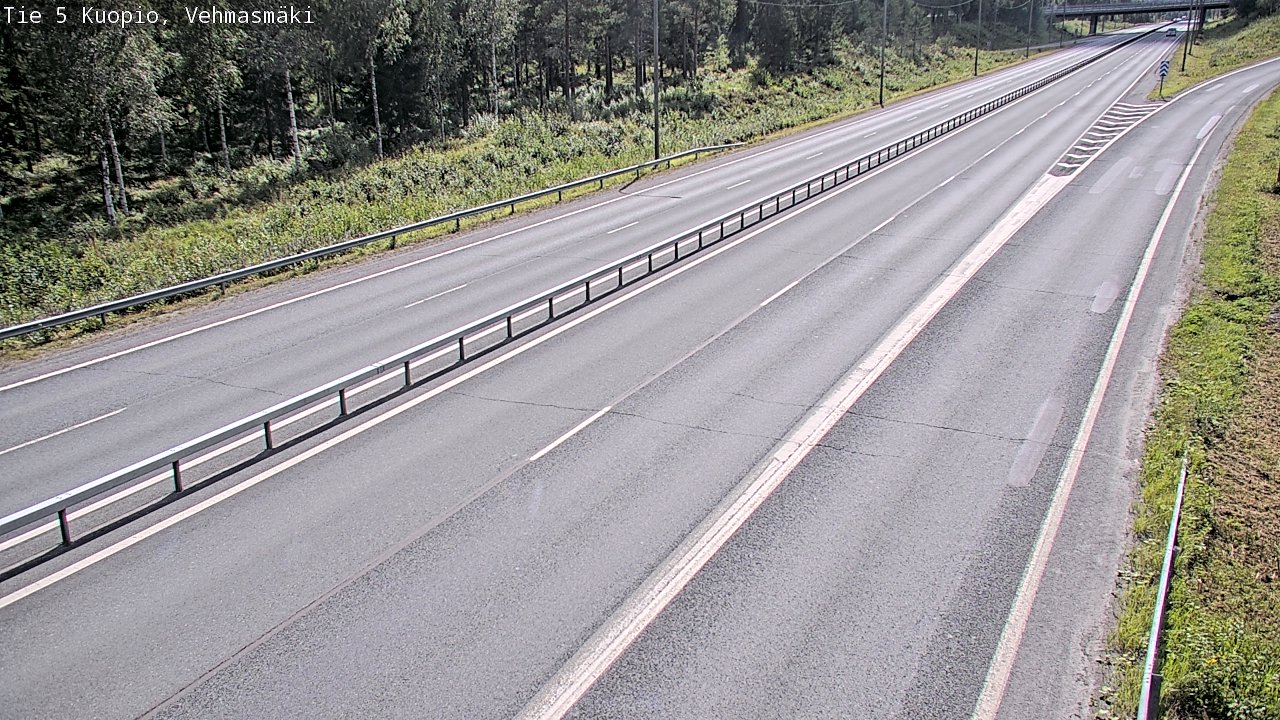 Kelikamerat Kuva Tie 5 Kuopio, Vehmasmäki, Kuopio, Pohjois-Savo