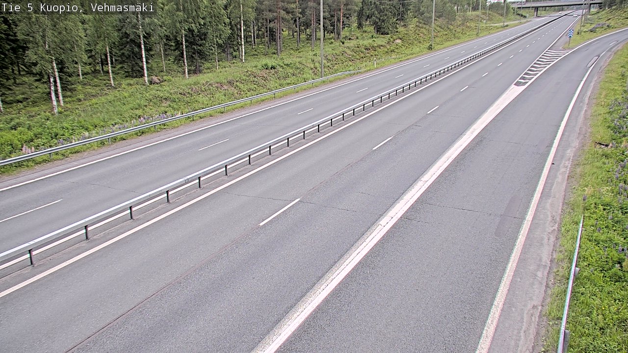 Kelikamerat Kuva Tie 5 Kuopio, Vehmasmäki, Kuopio, Pohjois-Savo