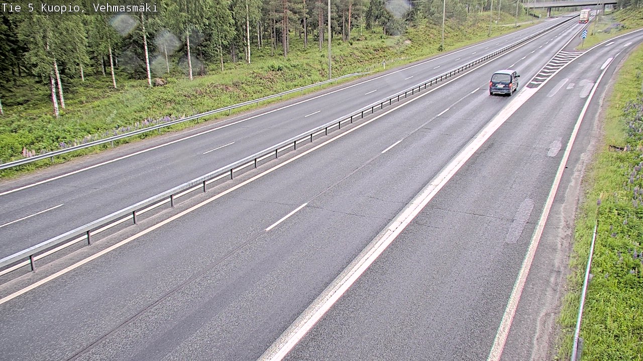 Kelikamerat Kuva Tie 5 Kuopio, Vehmasmäki, Kuopio, Pohjois-Savo