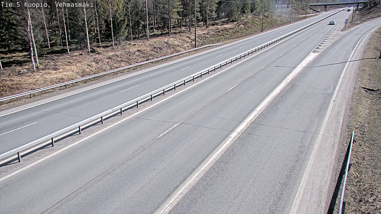 Kelikamerat Kuva Tie 5 Kuopio, Vehmasmäki, Kuopio, Pohjois-Savo
